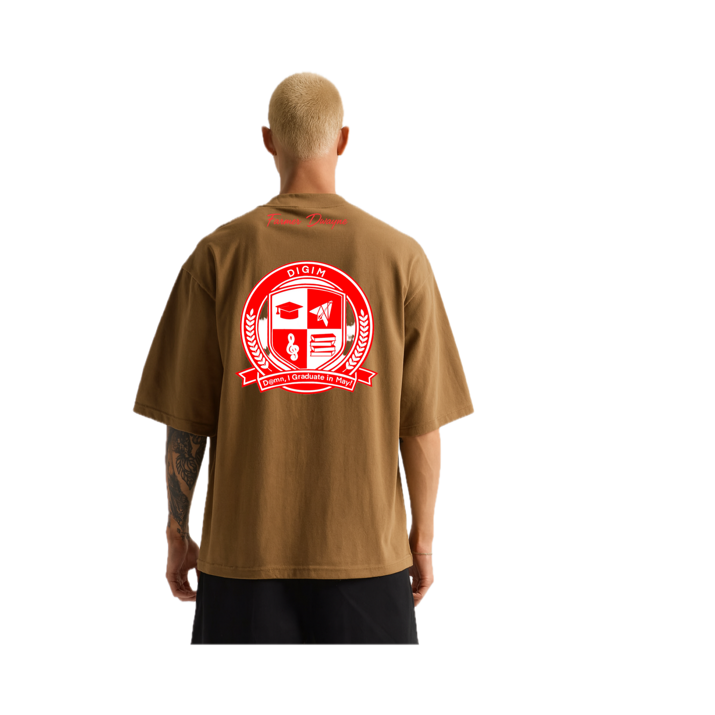 DIGIM x Farmer Dwayne Cropped Tee – Short Sleeve Edition