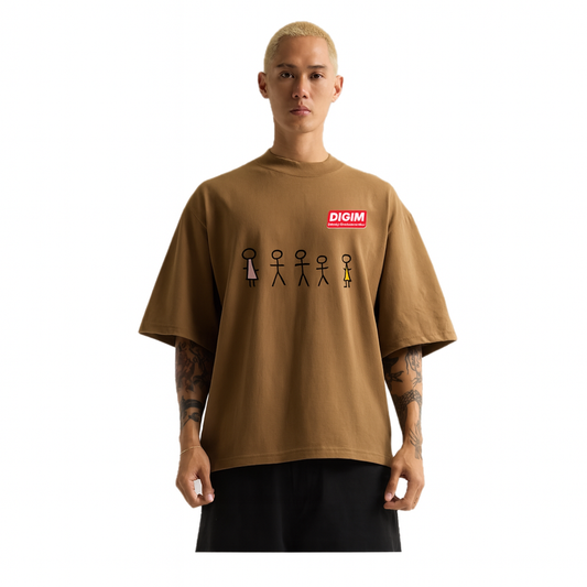 DIGIM x Farmer Dwayne Oversized Cropped Tee – Limited Edition - BLACK FRIDAY SALE!